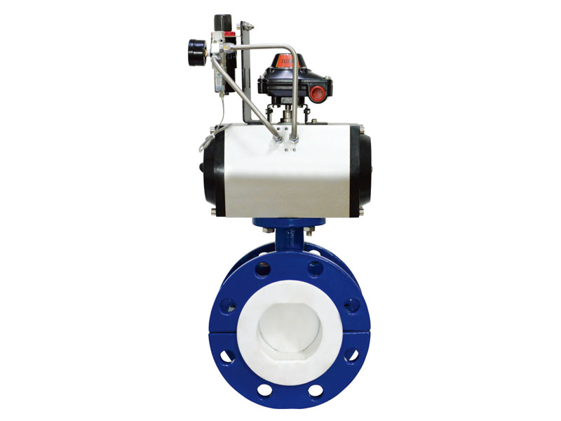 Lined Flange Butterfly Valve